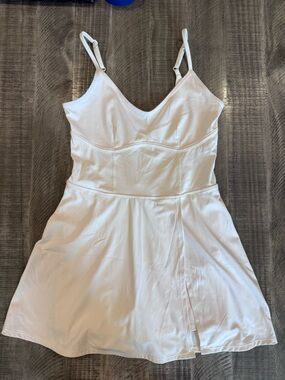 JoyLab White Athletic Dress- size small